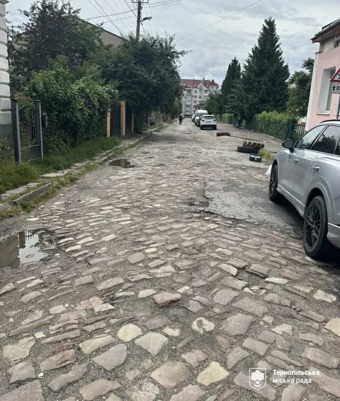 Ремонт дороги на Горбачевського