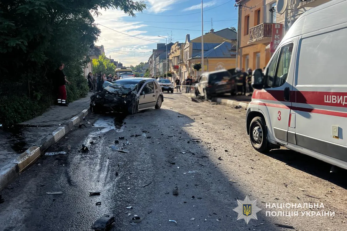 Аварія у Бучачі