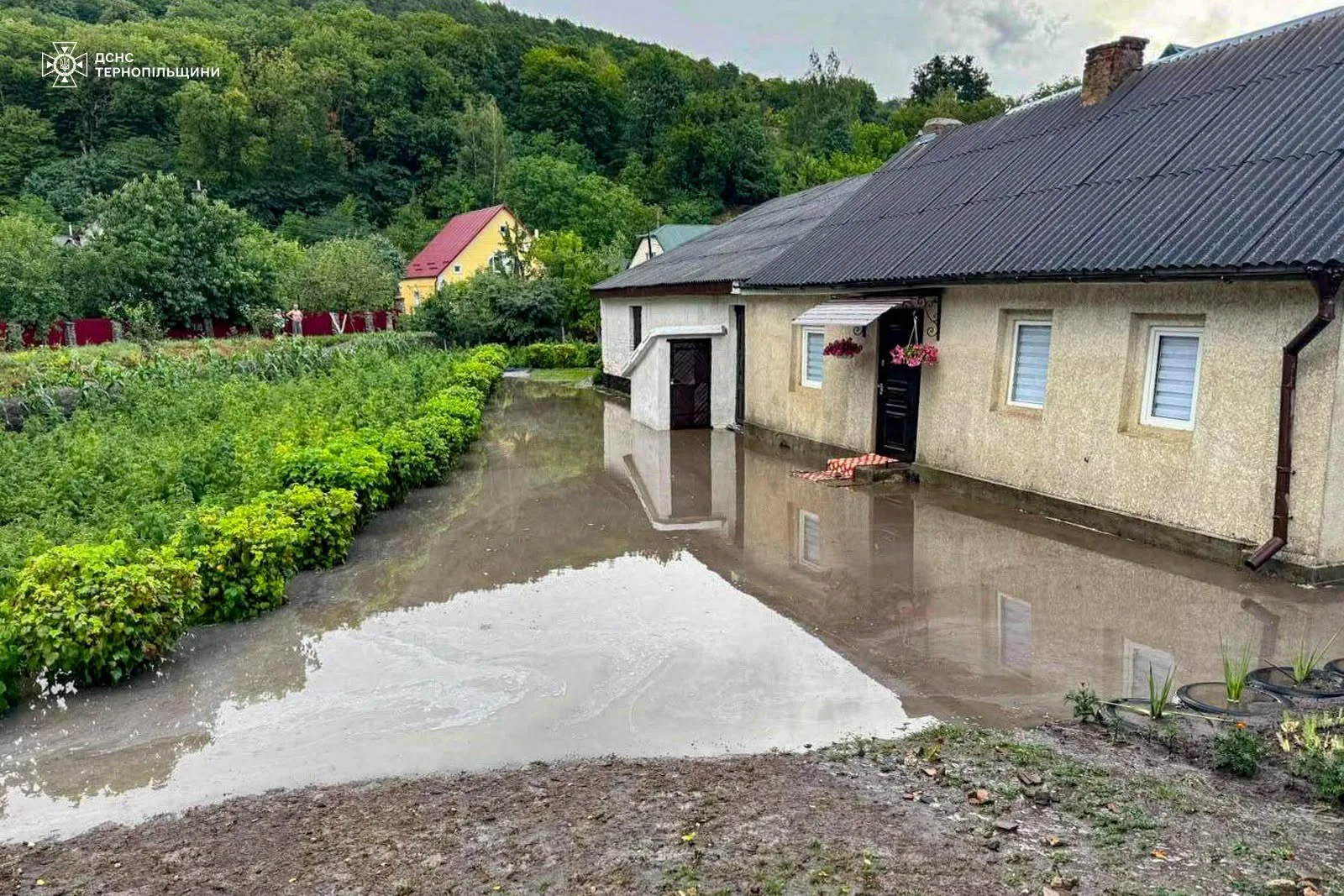 Злива та підтоплення на Тернопільщині