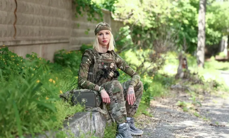 на передовій