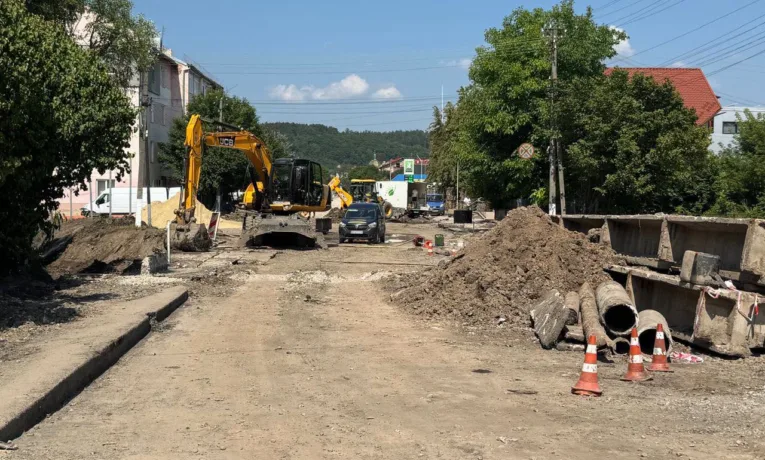 Ремонт мосту в Теребовлі