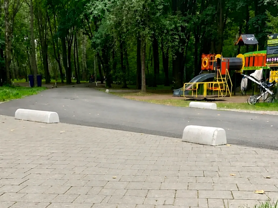 У парках Тернополя обмежили рух транспорту