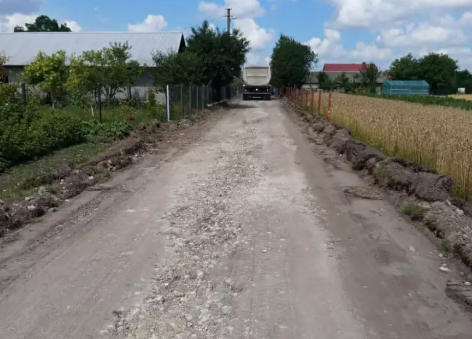 Ремонт дороги