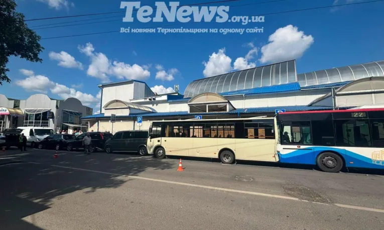 Аварія біля ринку