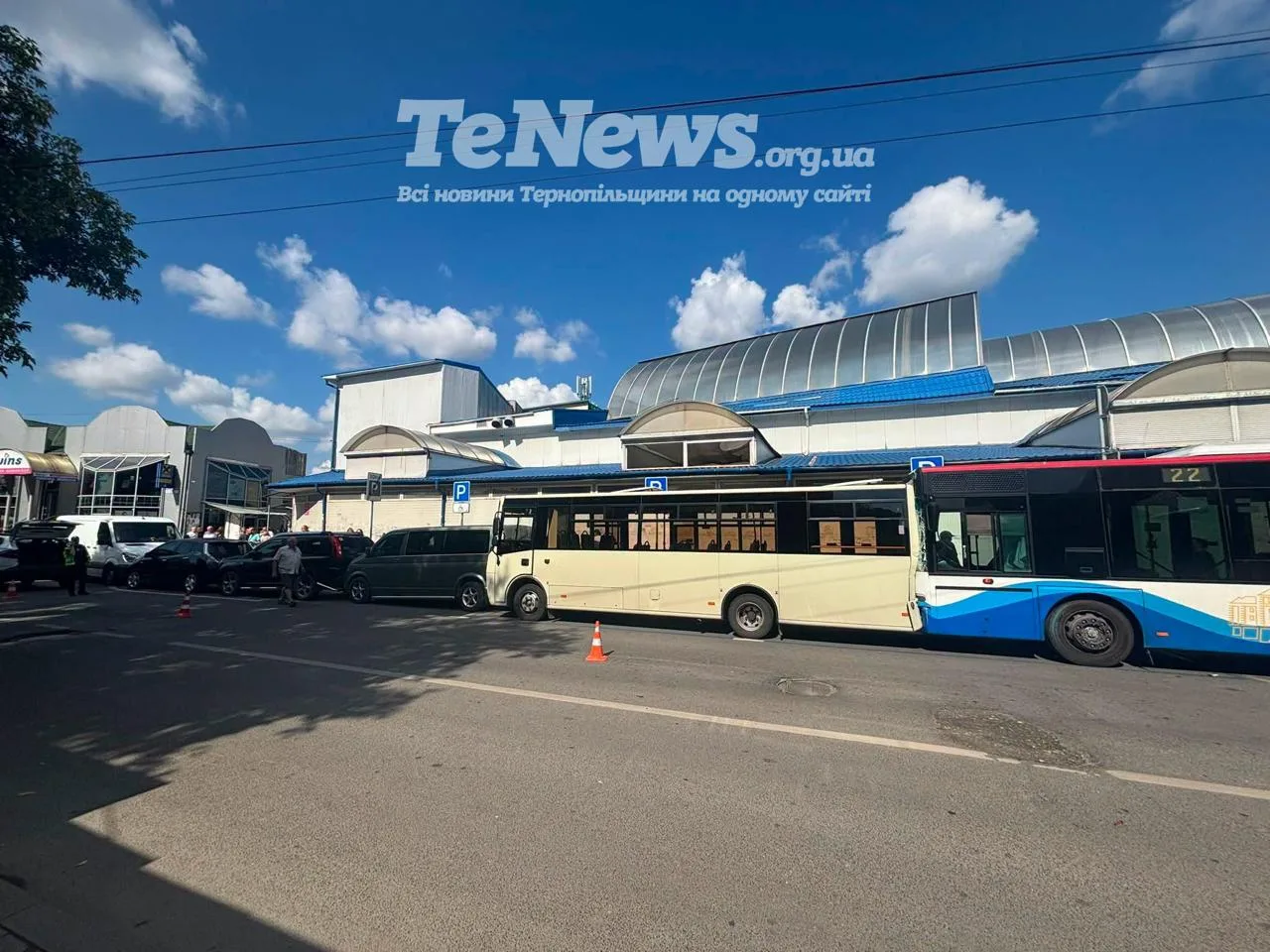 Аварія біля ринку