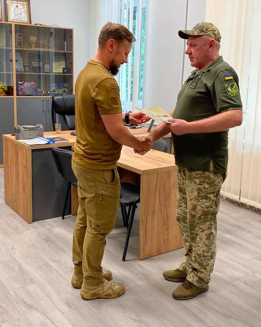 У Тернопільському обласному ТЦК нагородили військовослужбовців