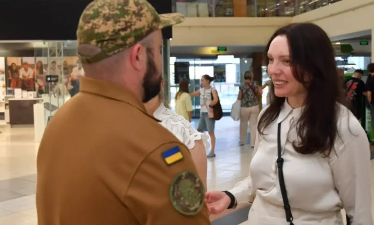 БФ «Подоляни» передав планшети для бійців військової частини «Київська Русь»