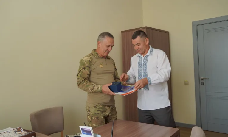 У Байковецькій громаді подякували захиснику Ярославу Біланику за службу