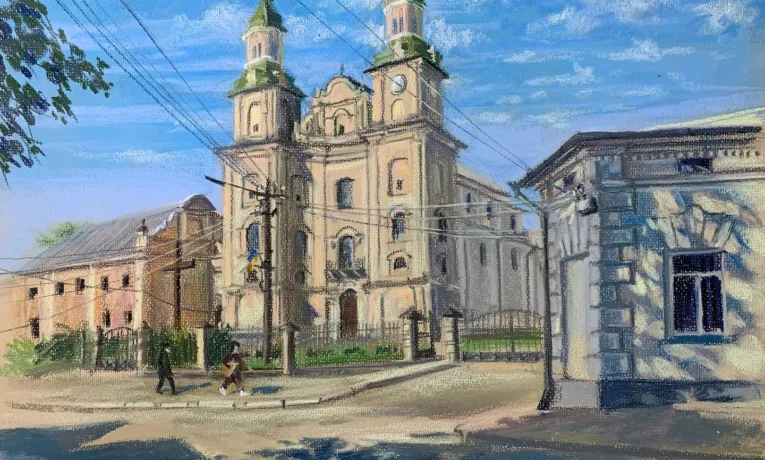 Виставка у Збаразькому замку: краса, побачена крізь пастель