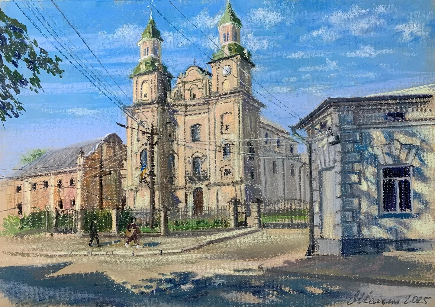 Виставка у Збаразькому замку: краса, побачена крізь пастель