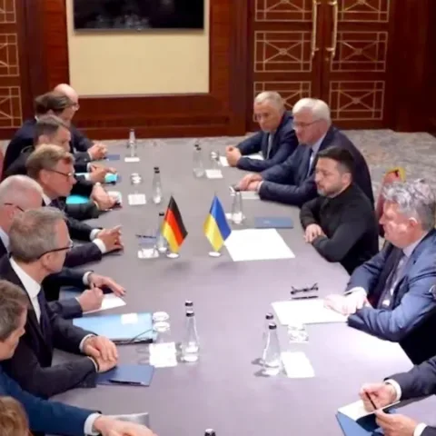 Зеленський та глава МЗС Німеччини обговорили захист ППО