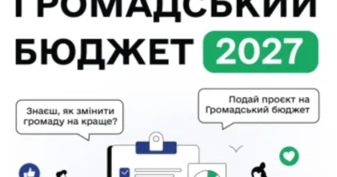Громадський бюджет 2027