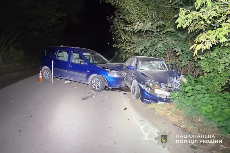 На Тернопільщин дуже п’яний водій виїхав на зустрічну смугу