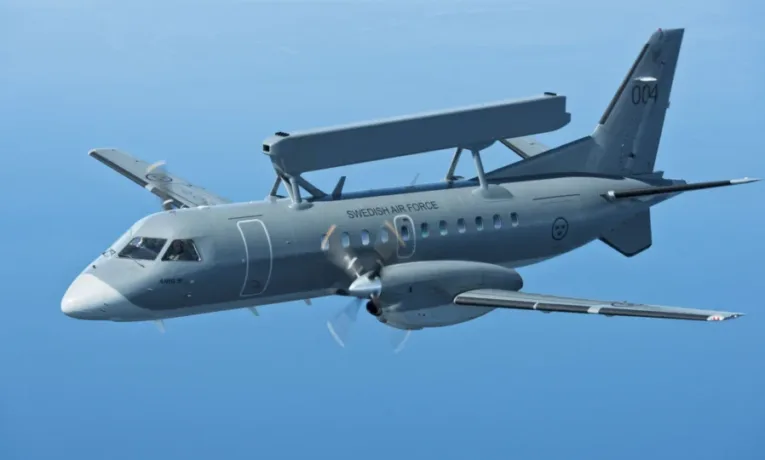 Шведський літак ASC 890 вже посилює небо України