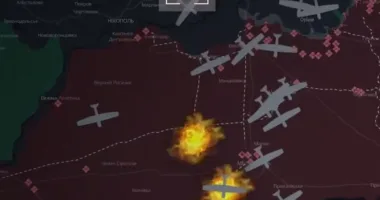 ЗСУ нищать техніку окупантів на Запоріжжі: відео удару