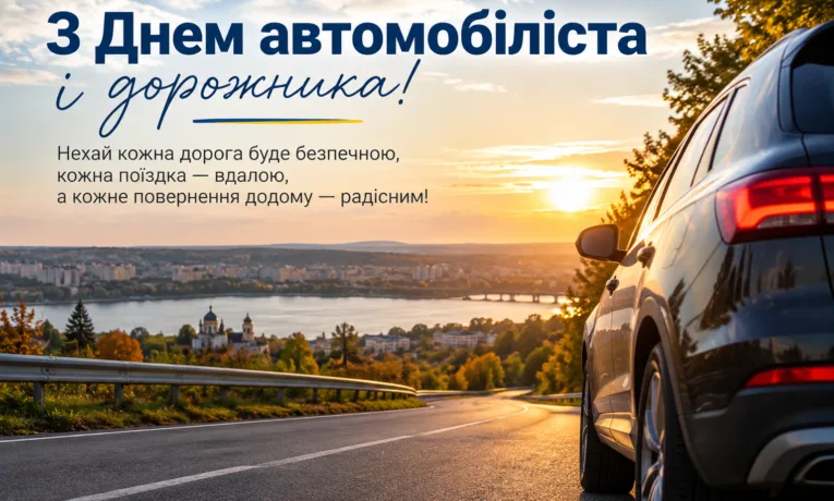 З Днем автомобіліста і дорожника