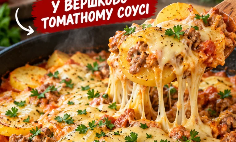 Картопля з фаршем