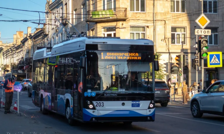 нові тролейбуси «Електрон» у Тернополі