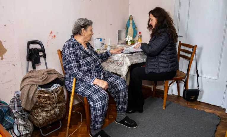 Вижила серед вогню, але втратила найдорожче: історія 84-річної Любові Федорівни, якій допомагає Карітас Тернопіль у межах проєкту Emergency Appeal